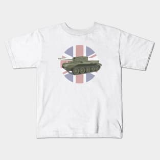 Cromwell WW2 British Tank Kids T-Shirt